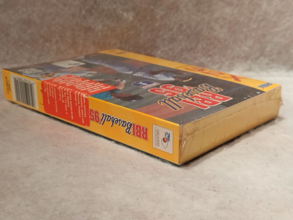*NEW* RBI Baseball '95 (Sega Genesis 32X) MLBPA - Factory Sealed! Mint Condition - Image 4 of 4