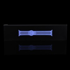 Apple Watch 38mm 40mm 41mm 2 3 4 5 6 7 8 9 SE Nike Sport Band Royal Pulse Black