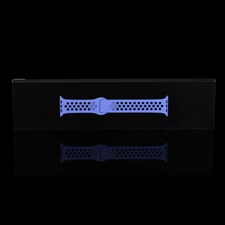 Apple Watch 38mm 40mm 41mm 2 3 4 5 6 7 8 9 SE Nike Sport Band Royal Pulse Black