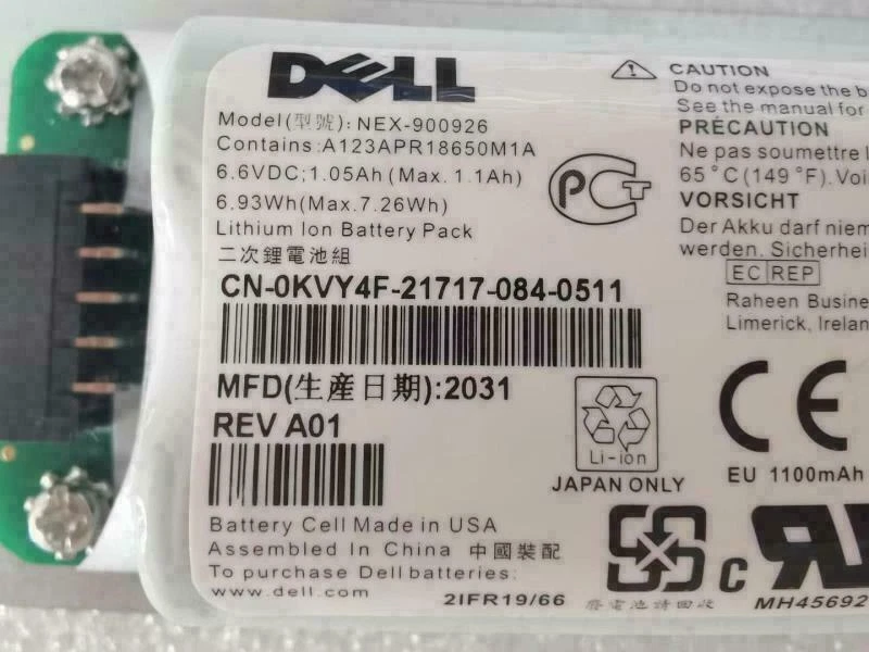 NEW Dell 10DXV 0KVY4F 0FK6YW PS4210 PS6210 PS6610 Smart Controller Battery - Image 2 of 4