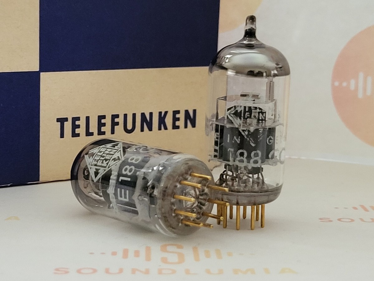 ★Telefunken ECC88/6DJ8 真空管 2本セット　ダイヤマーク ☆Telefunken ECC88/6DJ8 真空管 2本セット ダイヤマーク - メルカリ