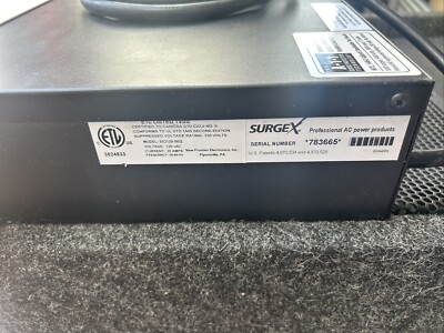 SurgeX SX2120-SEQ 20 AMP Surge Suppressor Power Conditioner, Rack mountable