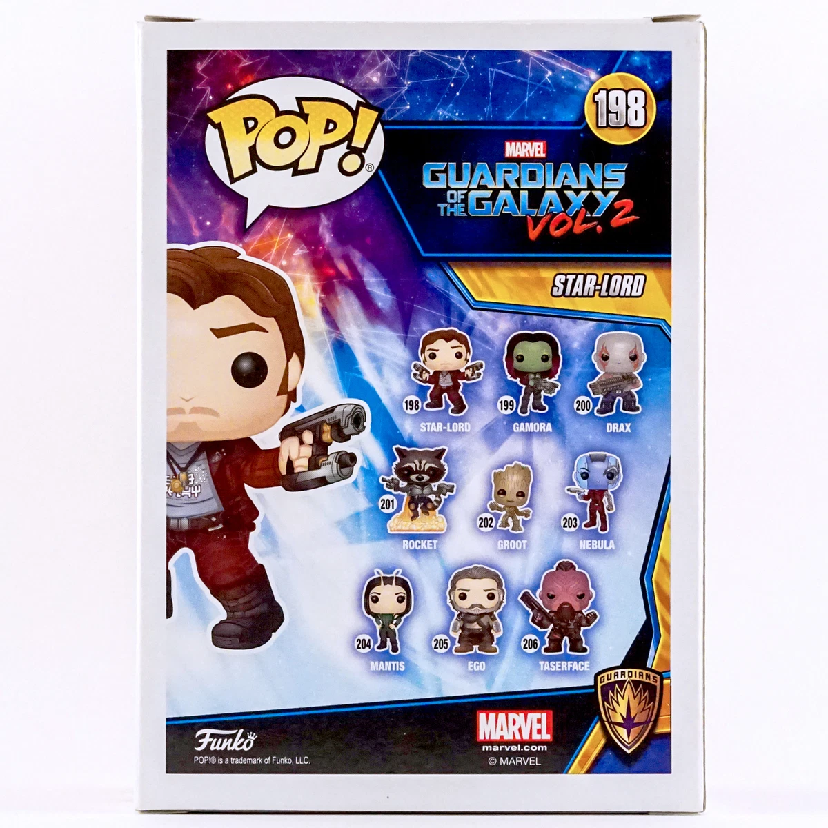 Funko Pop! Guardiões da Galáxia - Star Lord #198