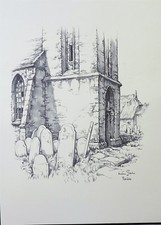 N°11 / PLANCHE DESSIN TEKENINGEN ANTON PIECK 30 x 22 CM ENVIRON