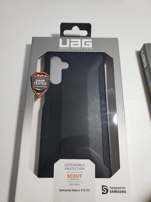 UAG Scout Series Samsung Galaxy A13 5G Rugged Drop Case Black