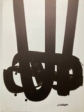 Pierre Soulages,  Olympische Spiele, 1972, Originalplakat
