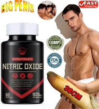 Nitric Oxide & Circulation Booster | L-Arginine, L-Citrulline | Extra Strength