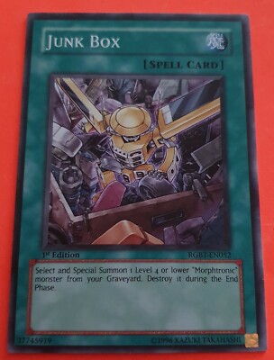 Junk Box - 1. Auflage Common - RGBT-DE052 - YGO