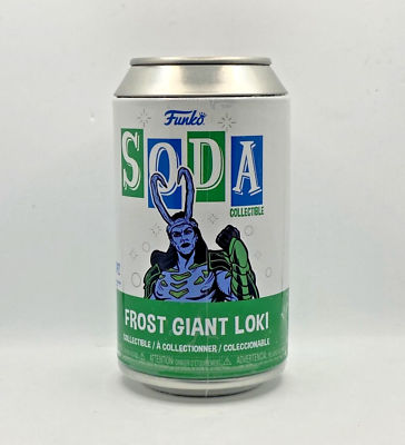 Marvel's What If Frost Giant Loki Vinyl Funko Soda Figure