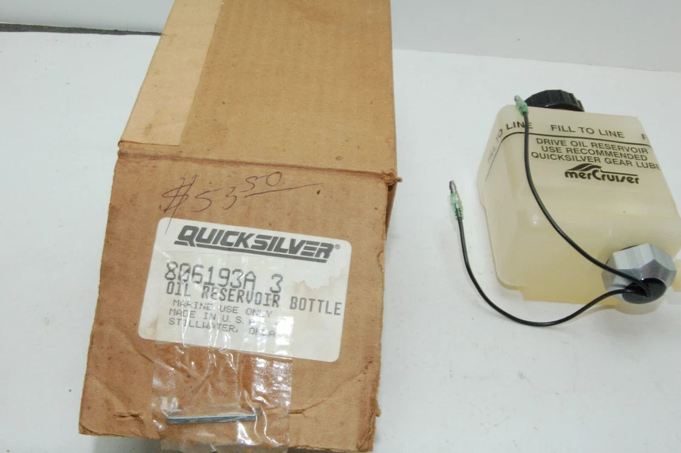 Новый подлинный Mercury Quicksilver 806193A 3 масло резервуар бутылка датчик заводской - Изображение 2 из 4