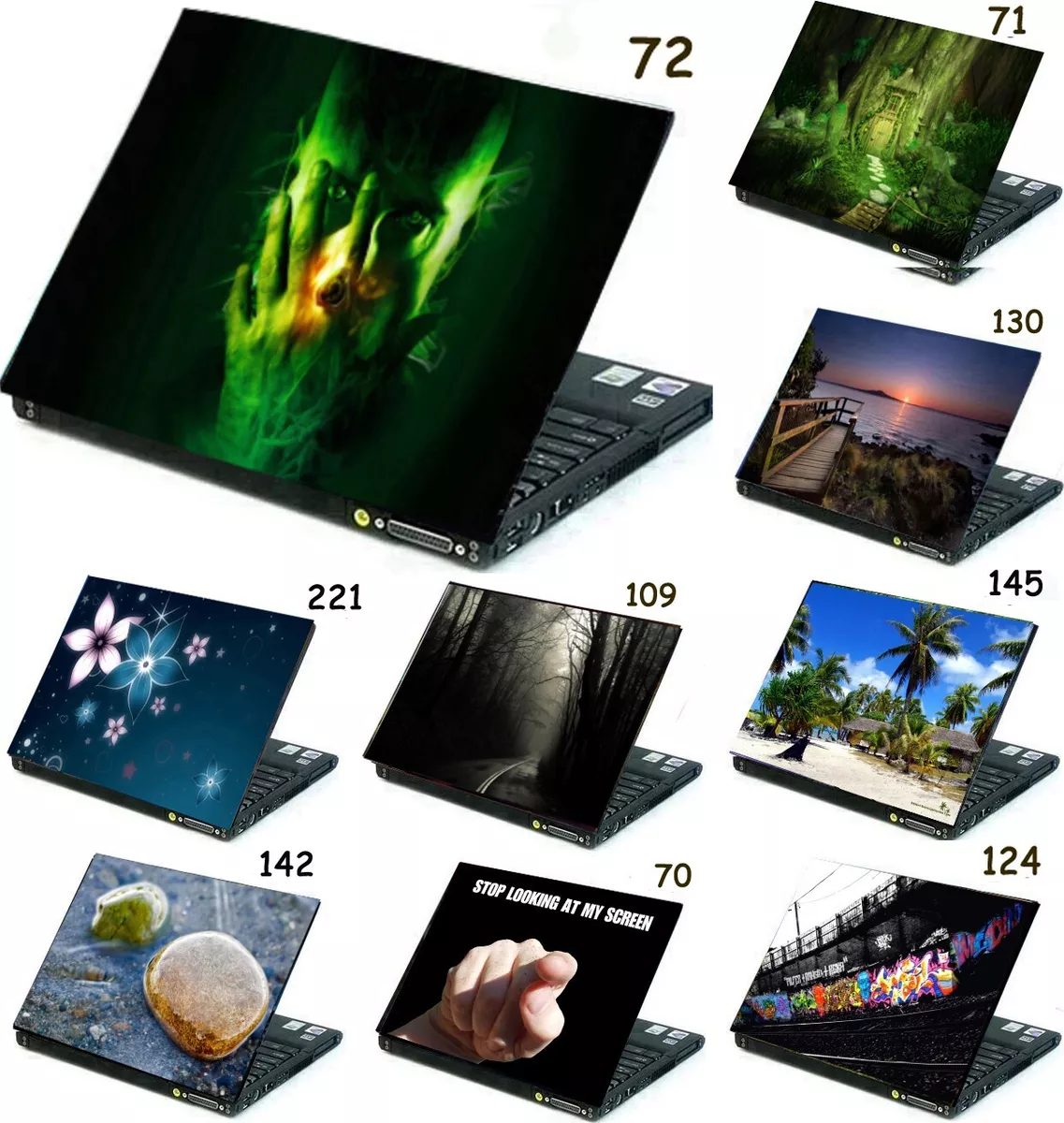 Skin sticker clearance for laptop
