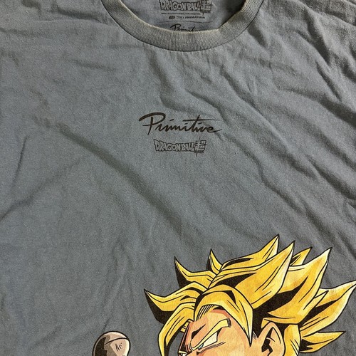 Primitive x Dragon Ball Z Men’s Medium Super Trunks Vision Blue Graphic T-Shirt - Picture 3 of 8