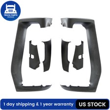 For Volvo Vnl Truck 2004-2023 Left Right Side Pair Black Mirror Arm Cover For Volvo Vnl Truck 2004-2023 Left Right Side Pair Black Mirror Arm Cover