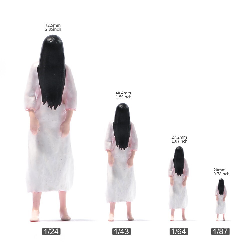 ghost出品 1/64 Japan Ghost Zhen Zi Scene Prop Miniatures Figure Model For