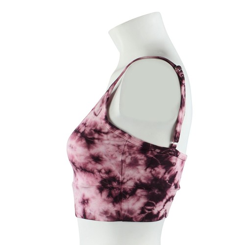 Sports Bra Crop Top Batik Allover verschiedene Farben Yoga Boho Psy Goa Festival - Picture 8 of 20