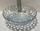 Vintage Anchor Hocking Bubble Blue Tint, Salad/Berry Bowl