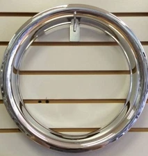 15" NEW Plastic Chrome Beauty Ring Standard 2" TRIM RING measures 1 3/4"