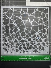 12  grunge stone veins fad AIRBRUSH STENCILS Stencil Mylar REUSABLE CUSTOM PAINT