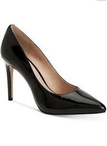 bcbg black patent leather pumps