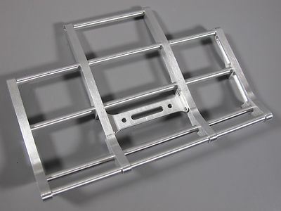 Alluminio Paraurti Anteriore + Croce Membri Tamiya RC 1/14 King - Foto 4