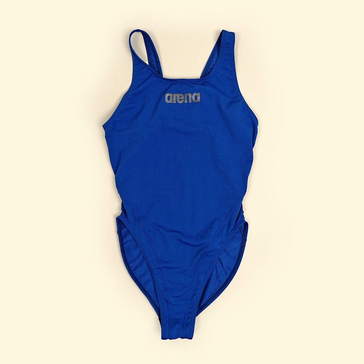 ARENA Swimsuit One-piece Electric Blue Racer-back Bathing-suit