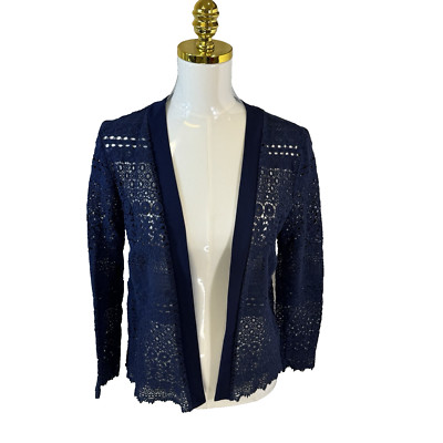 GANT Rugger Lazy Cardigan Cotton Designer Luxury Size UK 36/US 6 (S) Preppy Y2K