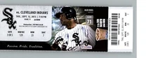 Cleveland Indians vs Chicago White Sox 9/12/2013 Full Ticket - Alex Rios .