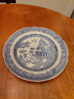 Spode Blue Room Collection Georgian Series Willow Dinner Plate