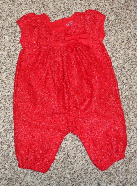 cat and jack velvet romper