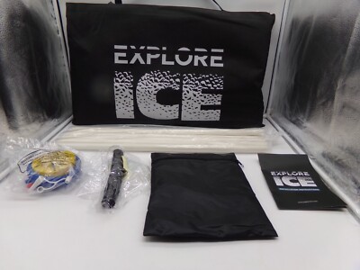Explore Ice Bath Pro Max Extra Large Athlete Cold Plunge Bath Tub, Black/White