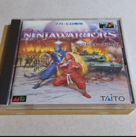 Ninja Warriors 1988 Mega CD Japanese Version Action Game NTSC-J Taito from Japan