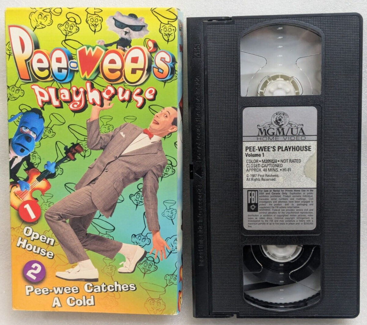 Pee-Wees Playhouse: Open House and Pee-Wee Catches A Cold Vol 1