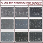 IC Repair Chip BGA Reballing Stencil Template For iPhone 8 11 12 13 14 15 16 17