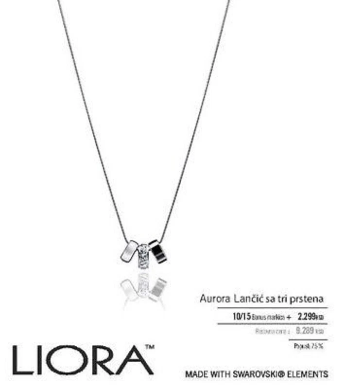 Liora swarovski elements jewellery best sale prices