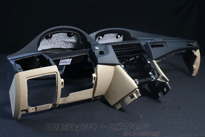 Dashboard HUD Cup Holder Panel BMW 5 Series E60 E61 LCI BEIGE 3