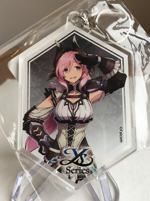 Falcom Ys IX: Monstrum Nox Raging Bull Acrylic Keychain