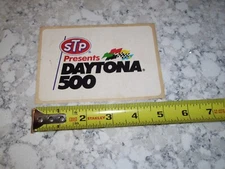 1991 STP PRESENTS DAYTONA 500 VINTAGE ORIGINAL STICKER DECAL NASCAR PETTY NOS