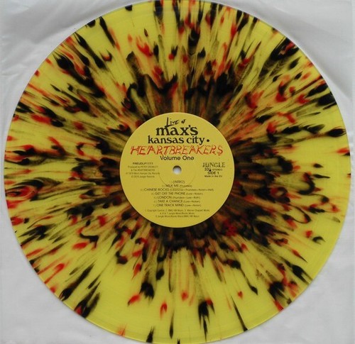 JOHNNY THUNDERS & Heartbreakers Live At Max's Sealed Splatter 2 x LP SEX PISTOLS