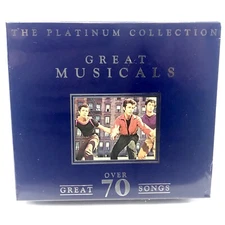 Great Musicals The Platinum Collection CD Over 70 Songs 1996