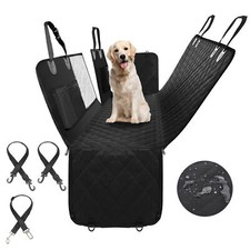Dog Car Seat Cover for Back Seat 100 Waterproof Pet Seat Protector Dog Hammock