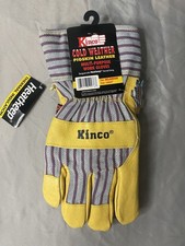 Kinco 1927-XL Men's Lined Grain Pigskin Gloves, Heat Keep Lining, XL, Golden