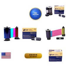 IDP SMART-31  SMART-51 Card Printer Ribbon YMCKO 250 Cards/roll