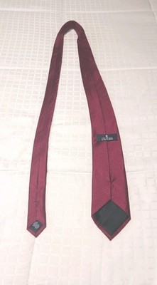 Stanford Executive Silk Burgandy Geometric Men's ''Tie'' Classic ''Necktie'' 