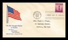 Dr Jim Stamps 3c Torch of Enlightenment First Day Issue Patriotic Cachet Cover
