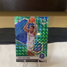 Panini 2020-21 Mosaic Rookie Theo Maledon #218 Green Prizm Oklahoma City