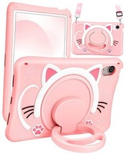 for iPad mini 7 A17 Pro 2024, for iPad mini 6 Case 8.3 Inch Girls Cute Cat