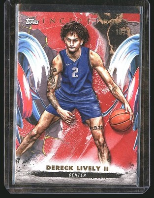 2024-25 Topps Inception #52 Dereck Lively II red /75