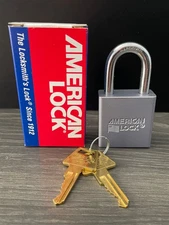American Lock Padlock, Model A10, Keyed Alike