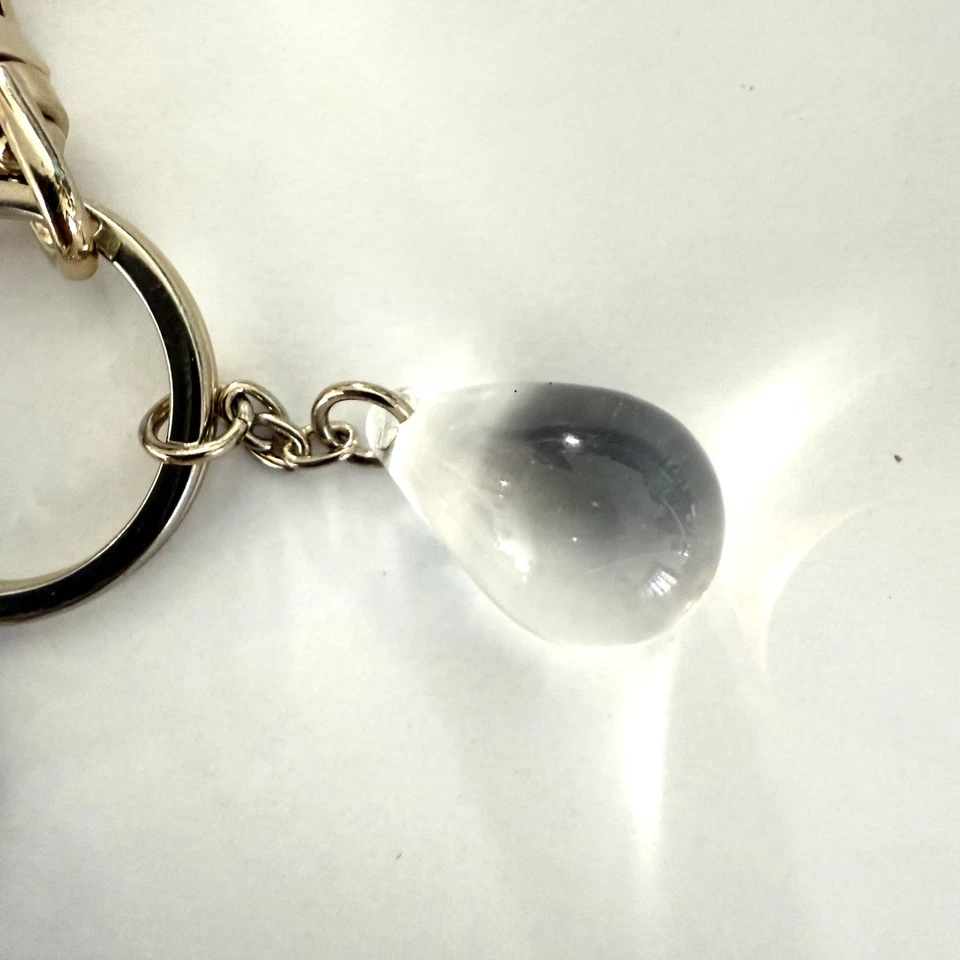 Elegante! RARO GUERLAIN Bolso Dije Llavero Tono Dorado Dijes Firmado Llavero Foto 3 de 4