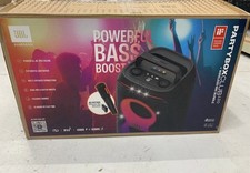 JBL PartyBox Club 120 Portable Bluetooth Speaker  Wireless MIC Bundle